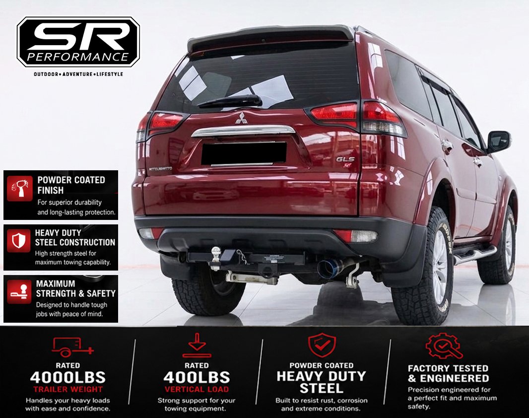 TOW HITCH RECEIVER MITSUBISHI MONTERO 2006-2014